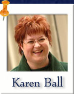 Christian fiction author Karen Ball